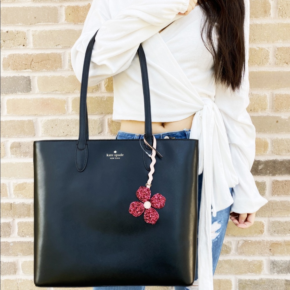 Gaby’sBags👜💕-NWT Kate Spade Tote Black Bow